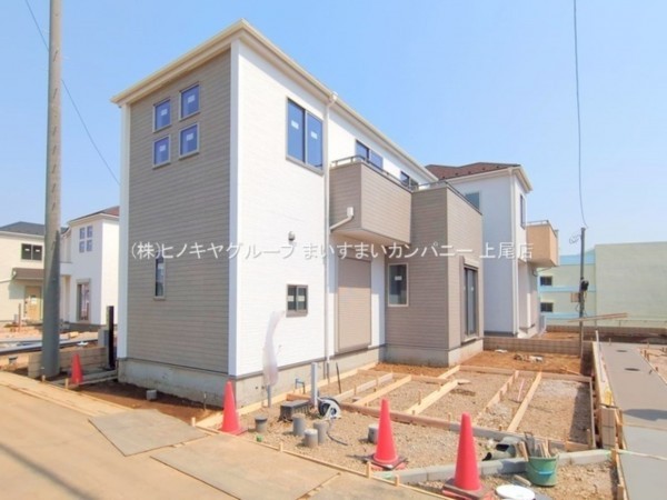 上尾市大字瓦葺、新築一戸建ての画像です