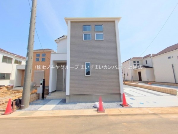 上尾市大字瓦葺、新築一戸建ての画像です