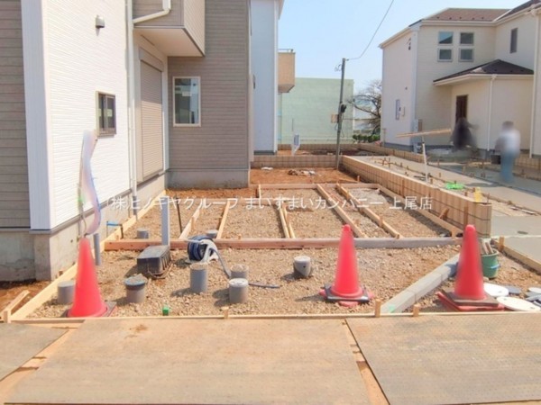 上尾市大字瓦葺、新築一戸建ての画像です