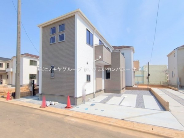 上尾市大字瓦葺、新築一戸建ての画像です