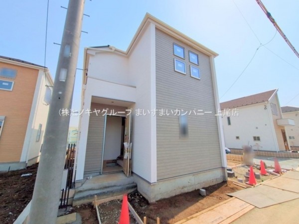 上尾市大字瓦葺、新築一戸建ての画像です