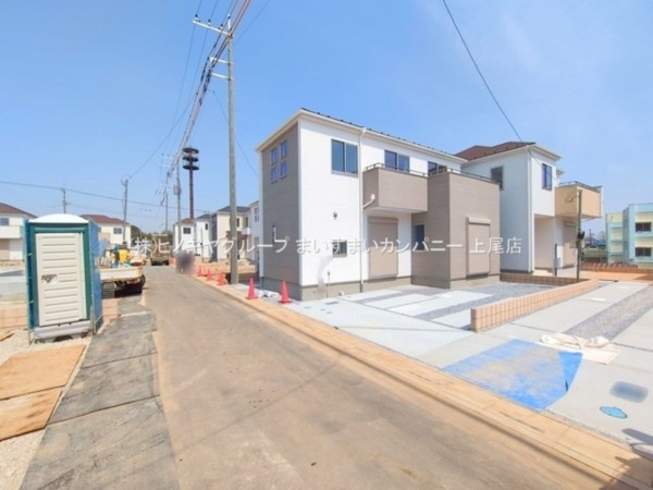 上尾市大字瓦葺、新築一戸建ての画像です