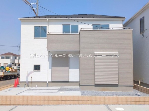 上尾市大字瓦葺、新築一戸建ての画像です