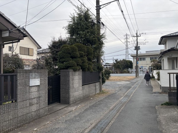 上尾市愛宕、土地の画像です