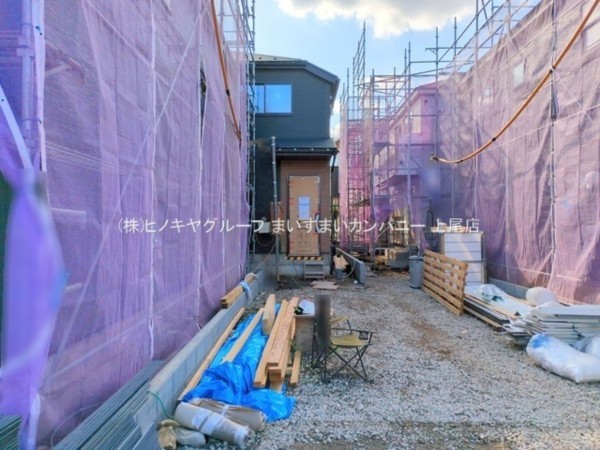 上尾市向山、新築一戸建ての画像です