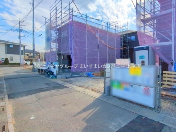上尾市向山、新築一戸建ての画像です