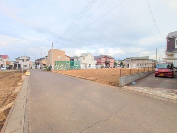 上尾市小泉、土地の画像です