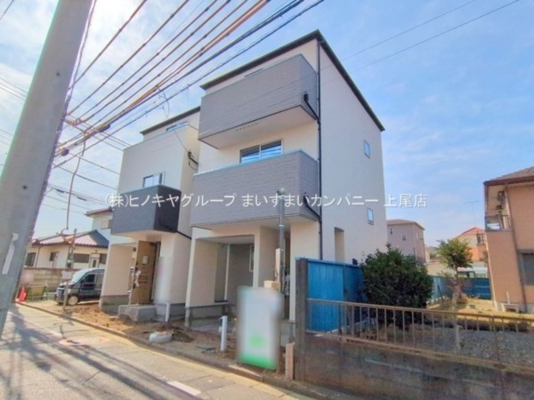 上尾市仲町、新築一戸建ての画像です