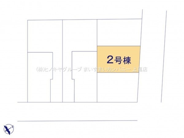 上尾市仲町、新築一戸建ての画像です