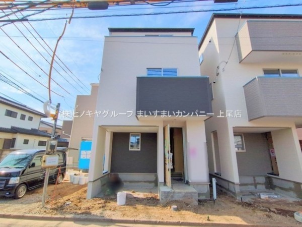 上尾市仲町、新築一戸建ての画像です