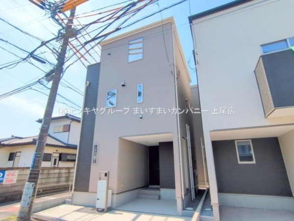 上尾市仲町、新築一戸建ての画像です
