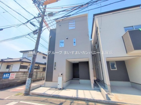 上尾市仲町、新築一戸建ての画像です