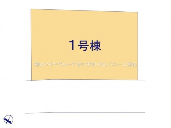 桶川市朝日、新築一戸建ての画像です