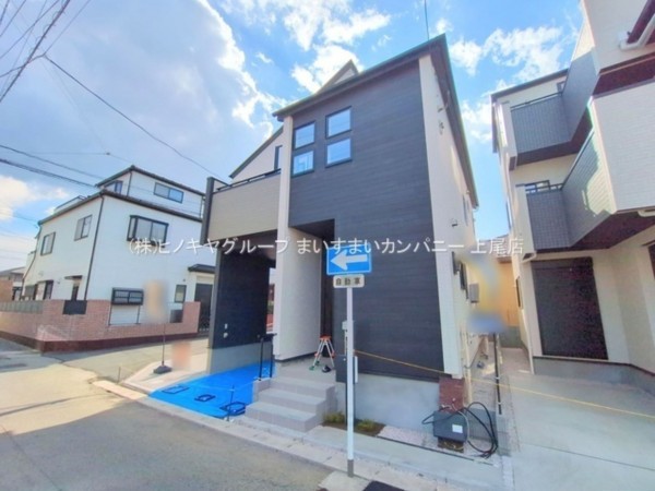 桶川市東、新築一戸建ての画像です