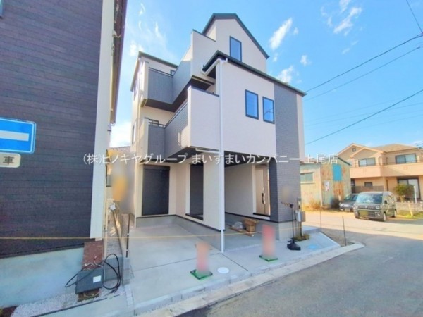 桶川市東、新築一戸建ての画像です