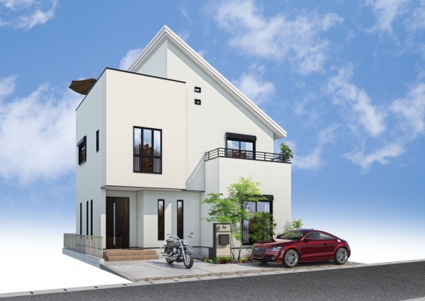 八潮市古新田、新築一戸建ての画像です