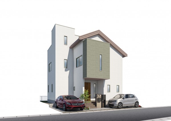 八潮市古新田、新築一戸建ての画像です