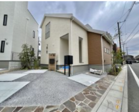 八潮市古新田、新築一戸建ての画像です