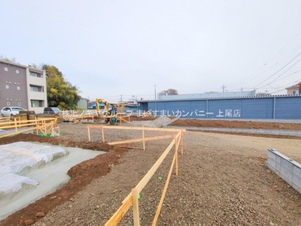 上尾市大字平塚、新築一戸建ての画像です