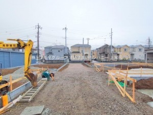 上尾市大字平塚、新築一戸建ての画像です