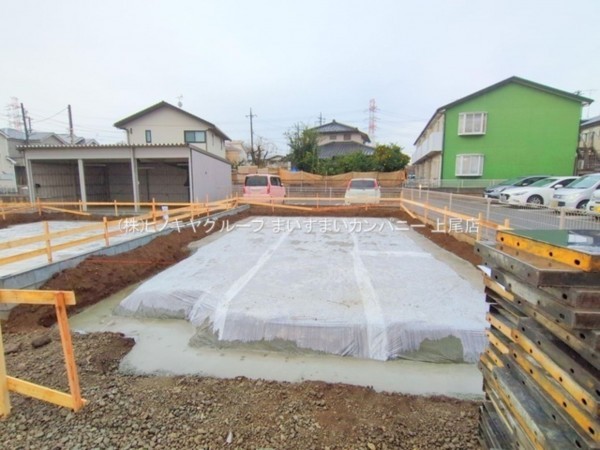 上尾市大字平塚、新築一戸建ての画像です