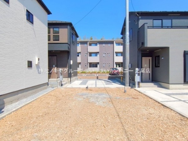 上尾市大字平塚、新築一戸建ての画像です