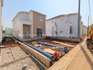 上尾市大字瓦葺、新築一戸建ての画像です