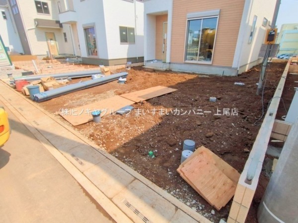 上尾市大字瓦葺、新築一戸建ての画像です