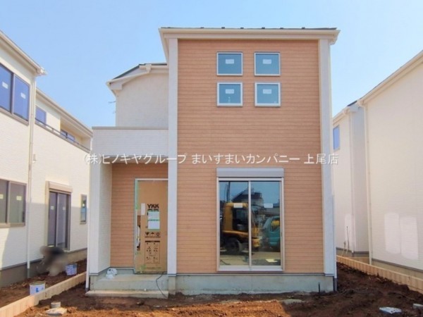 上尾市大字瓦葺、新築一戸建ての画像です