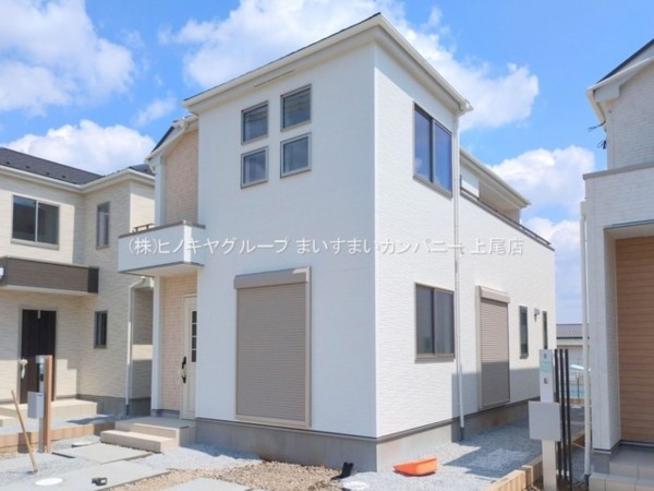 上尾市大字瓦葺、新築一戸建ての画像です