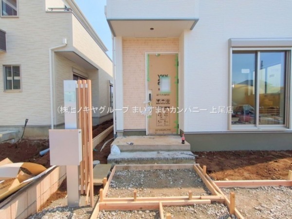 上尾市大字瓦葺、新築一戸建ての画像です