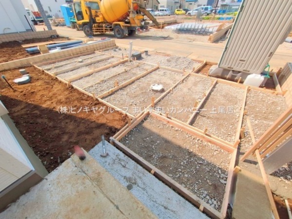 上尾市大字瓦葺、新築一戸建ての画像です