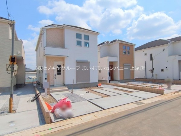上尾市大字瓦葺、新築一戸建ての画像です