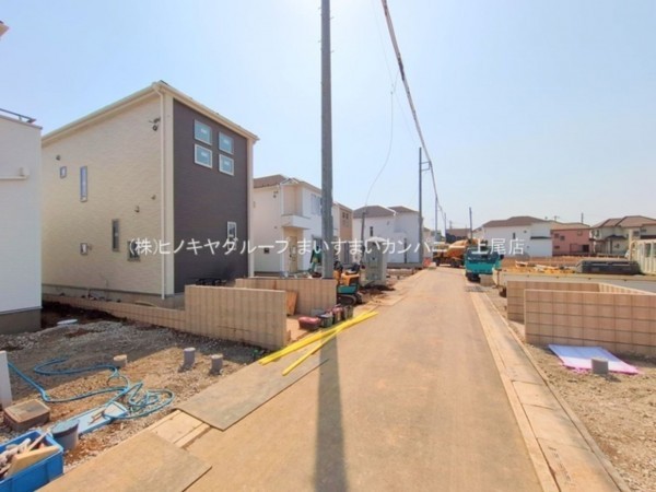 上尾市大字瓦葺、新築一戸建ての画像です