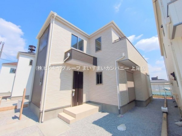 上尾市大字瓦葺、新築一戸建ての画像です