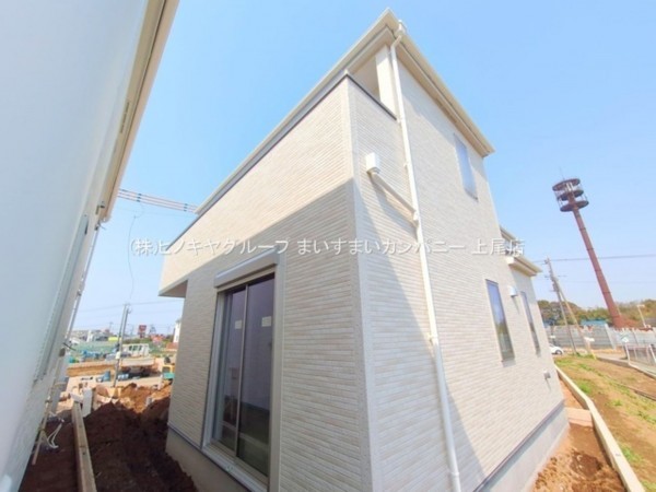 上尾市大字瓦葺、新築一戸建ての画像です