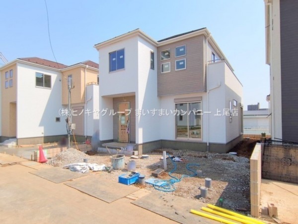 上尾市大字瓦葺、新築一戸建ての画像です
