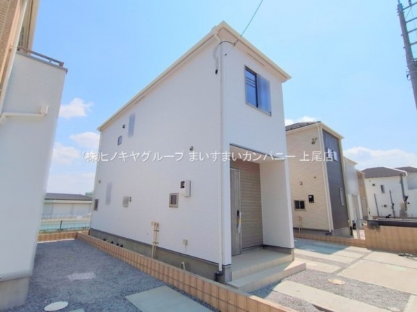 上尾市大字瓦葺、新築一戸建ての画像です