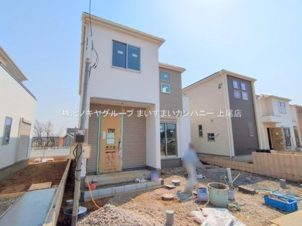 上尾市大字瓦葺、新築一戸建ての画像です