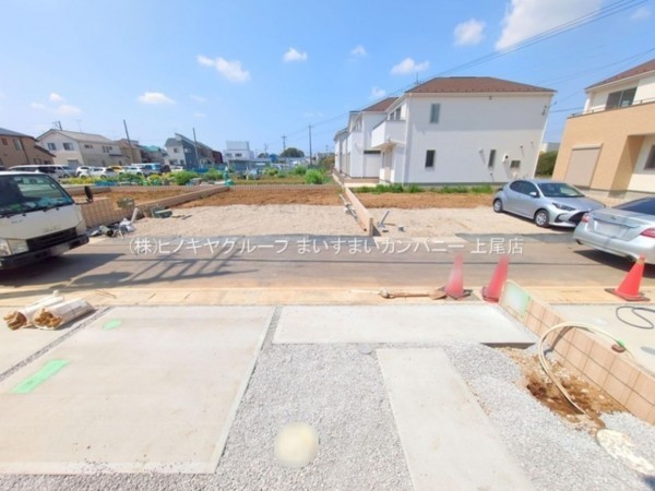 上尾市大字瓦葺、新築一戸建ての画像です