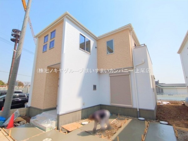 上尾市大字瓦葺、新築一戸建ての画像です