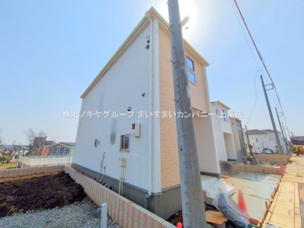 上尾市大字瓦葺、新築一戸建ての画像です
