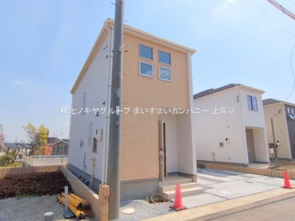 上尾市大字瓦葺、新築一戸建ての画像です