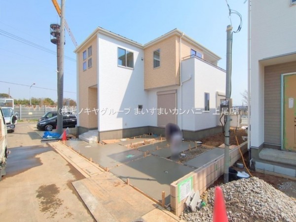 上尾市大字瓦葺、新築一戸建ての画像です
