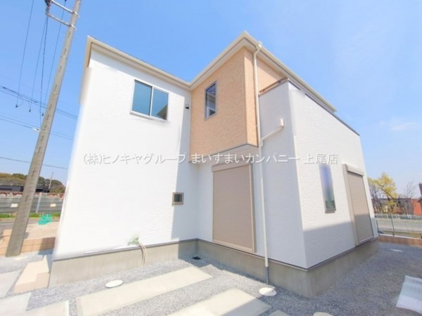 上尾市大字瓦葺、新築一戸建ての画像です