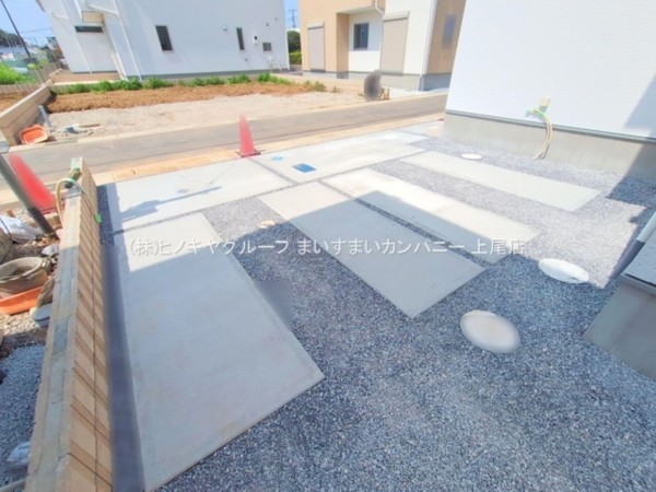 上尾市大字瓦葺、新築一戸建ての画像です