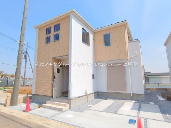 上尾市大字瓦葺、新築一戸建ての画像です