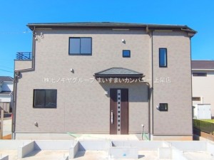 桶川市坂田東、新築一戸建ての画像です
