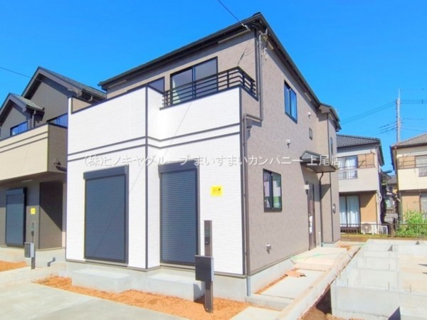 桶川市坂田東、新築一戸建ての画像です