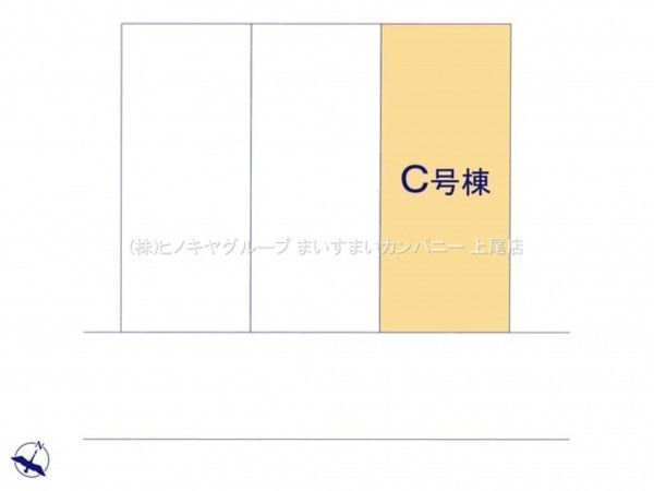 桶川市坂田東、新築一戸建ての画像です